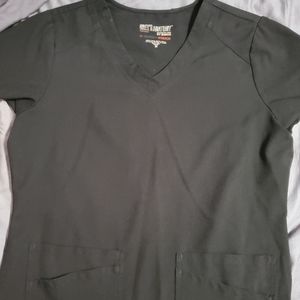 Black Greys Anatomy scrub top